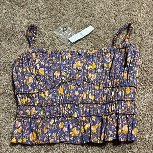 Floral tank top size xxs